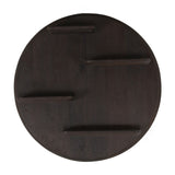 Wandrek - Rond - Bruin - Mangohout - 75 cm