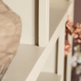 Vakkenkast - Zand - Mangohout - XL - 160 cm - 3 Deuren