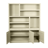 Vakkenkast - Zand - Mangohout - XL - 160 cm - 3 Deuren