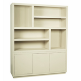 Vakkenkast - Zand - Mangohout - XL - 160 cm - 3 Deuren