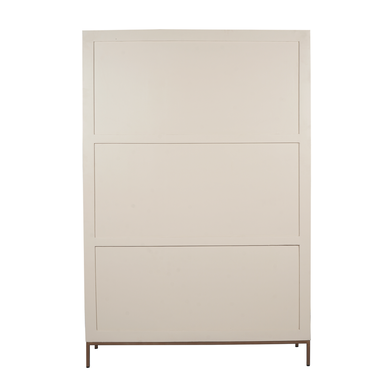 Vakkenkast XL - Zand Mangohout - 6 Deuren & 5 Vakken - 135 cm