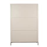 Vakkenkast XL - Zand Mangohout - 6 Deuren & 5 Vakken - 135 cm