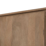 Vakkenkast XL Dallas Naturel Mangohout 160 cm