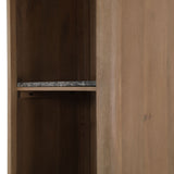 Boekenkast Dallas Naturel Mangohout 55 cm