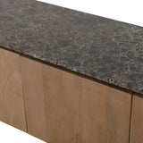 Bovenblad Tv meubel Dallas Bruin Marmer 165 cm