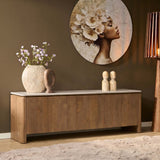 Tv meubel Dallas Naturel Mangohout 165 cm