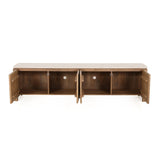 Tv meubel Dallas Naturel Mangohout 210 cm