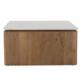 Vierkante Salontafel Dallas Naturel Mangohout 80 cm