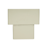 Ronde Salontafel Walnoot Mangohout - 37 cm - Modern Driepoot Design