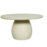 Ronde Salontafel Walnoot Mangohout - 37 cm - Modern Driepoot Design