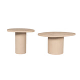 Salontafel Mirre | Sand | Set van 2