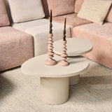 Salontafel Mirre | Sand | Set van 2