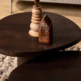 Salontafel Mirre | Brown | Set van 2