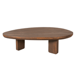 Design Salontafel - Bruin Eikenhout - 130 cm - Organische Vorm Coffee Tables Starfurn