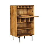 Wijnkast Portland Mangohout 60 cm Starfurn