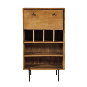 Wijnkast Portland Mangohout 60 cm Starfurn