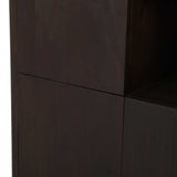 Vakkenkast XL Dallas Bruin Mangohout 160 cm