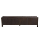 Tv meubel Dallas Bruin Mangohout 210 cm