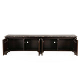 Tv meubel Dallas Bruin Mangohout 210 cm