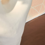 Vierkante Salontafel Walnoot Mangohout - 80 cm - Modern Blokdesign