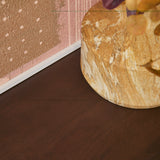 Vierkante Salontafel Walnoot Mangohout - 80 cm - Modern Blokdesign