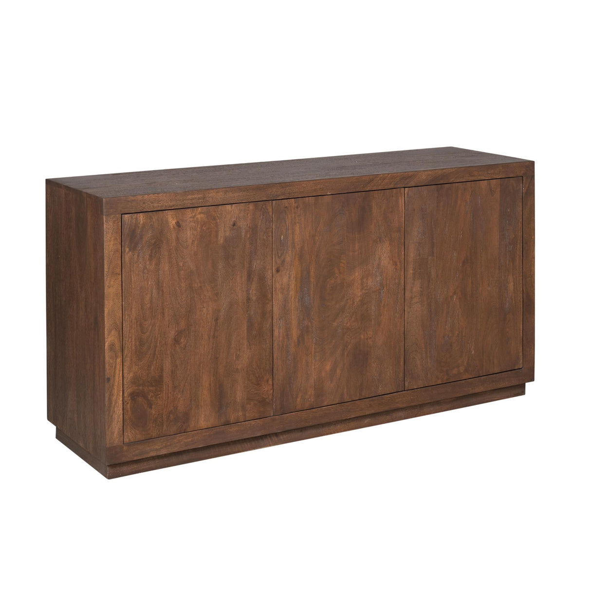 Dressoir - Bruin Mangohout - 150 cm - Modern Design - 3 Deuren