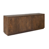 Dressoir - Bruin Mangohout - 200 cm - Modern Design - 3 Deuren