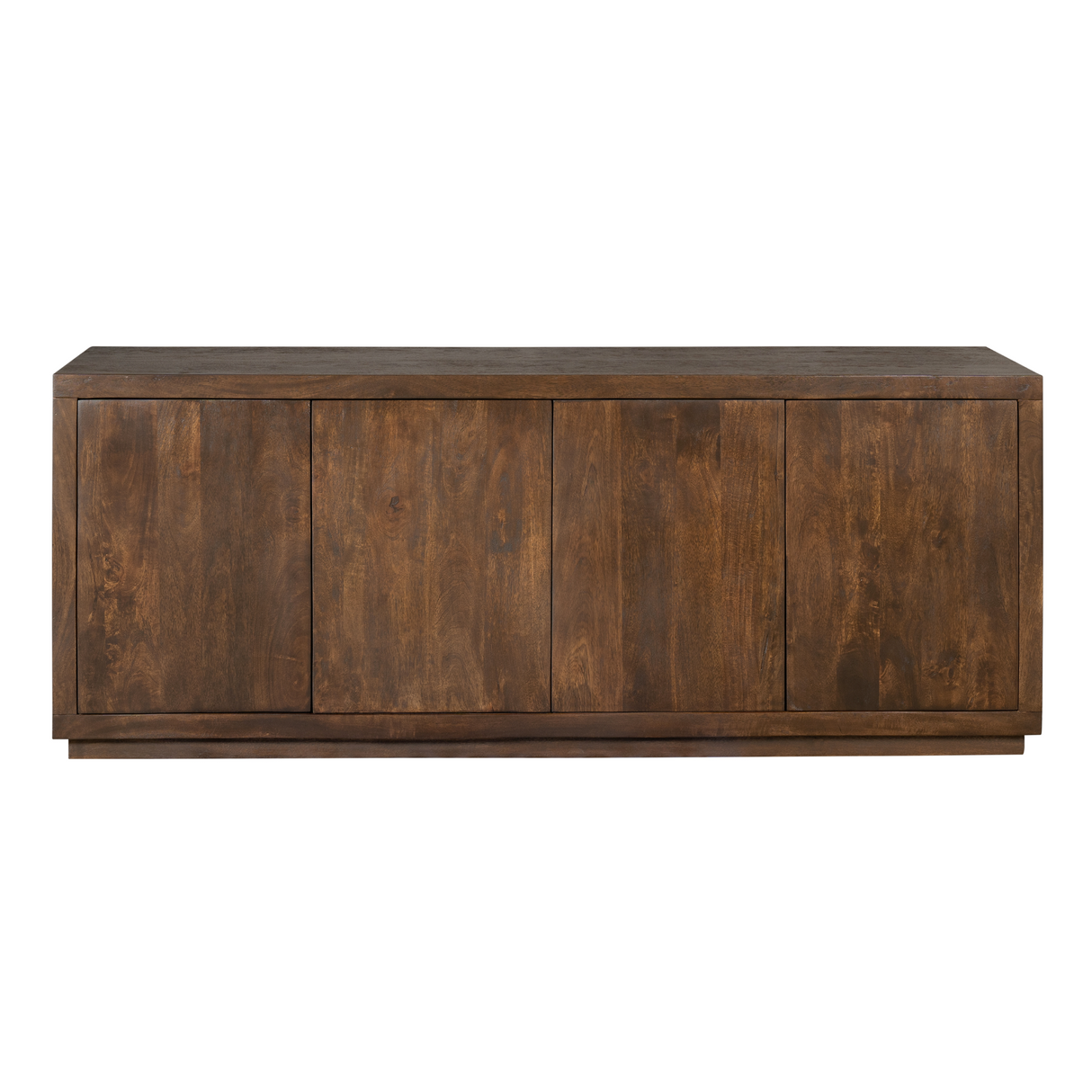 Dressoir - Bruin Mangohout - 200 cm - Modern Design - 3 Deuren