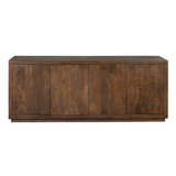 Dressoir - Bruin Mangohout - 200 cm - Modern Design - 3 Deuren