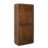 Vakkenkast - Bruin Mangohout - 90 cm - Modern Design - 2 Deuren & 5 Open Vakken
