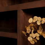 Vakkenkast XL - Bruin Mangohout - 160 cm - Modern Design - 3 Deuren