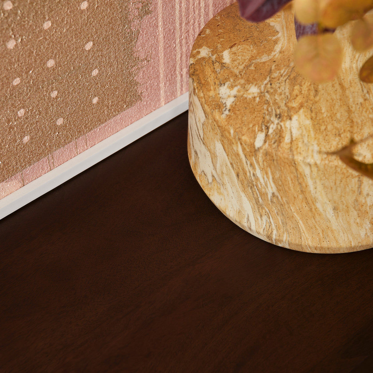 TV-meubel Brussel - Bruin Mangohout - 150 cm - Minimalistisch Design - 3 Deuren