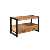 Tv-meubel - Naturel - Mangohout - 100 cm