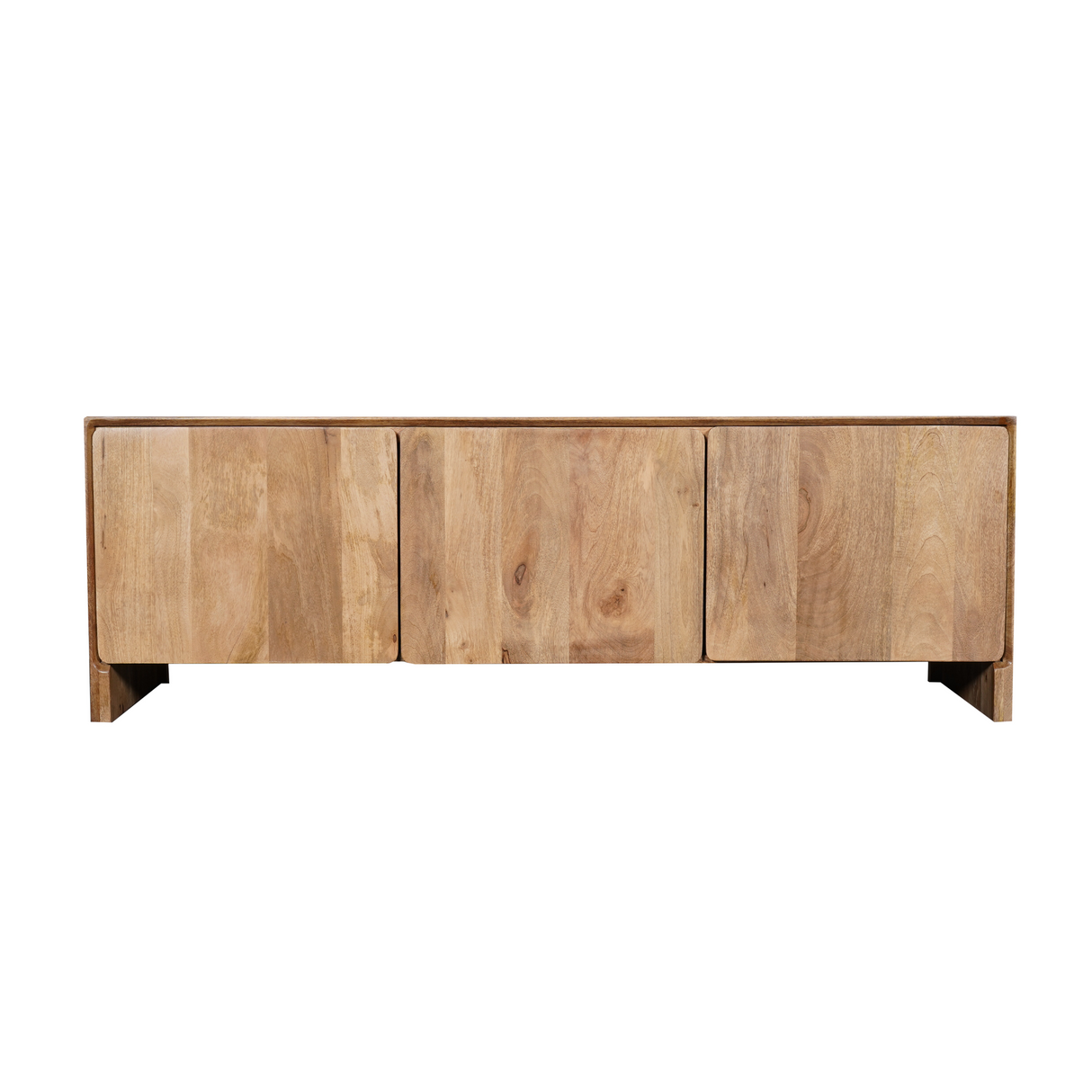 Modern Tv-meubel Naturel Mangohout - 150 cm - Minimalistisch Design