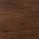 Ronde Eettafel - Bruin Mangohout - Ø 130 cm - Zandkleurige Metalen Spiderpoot