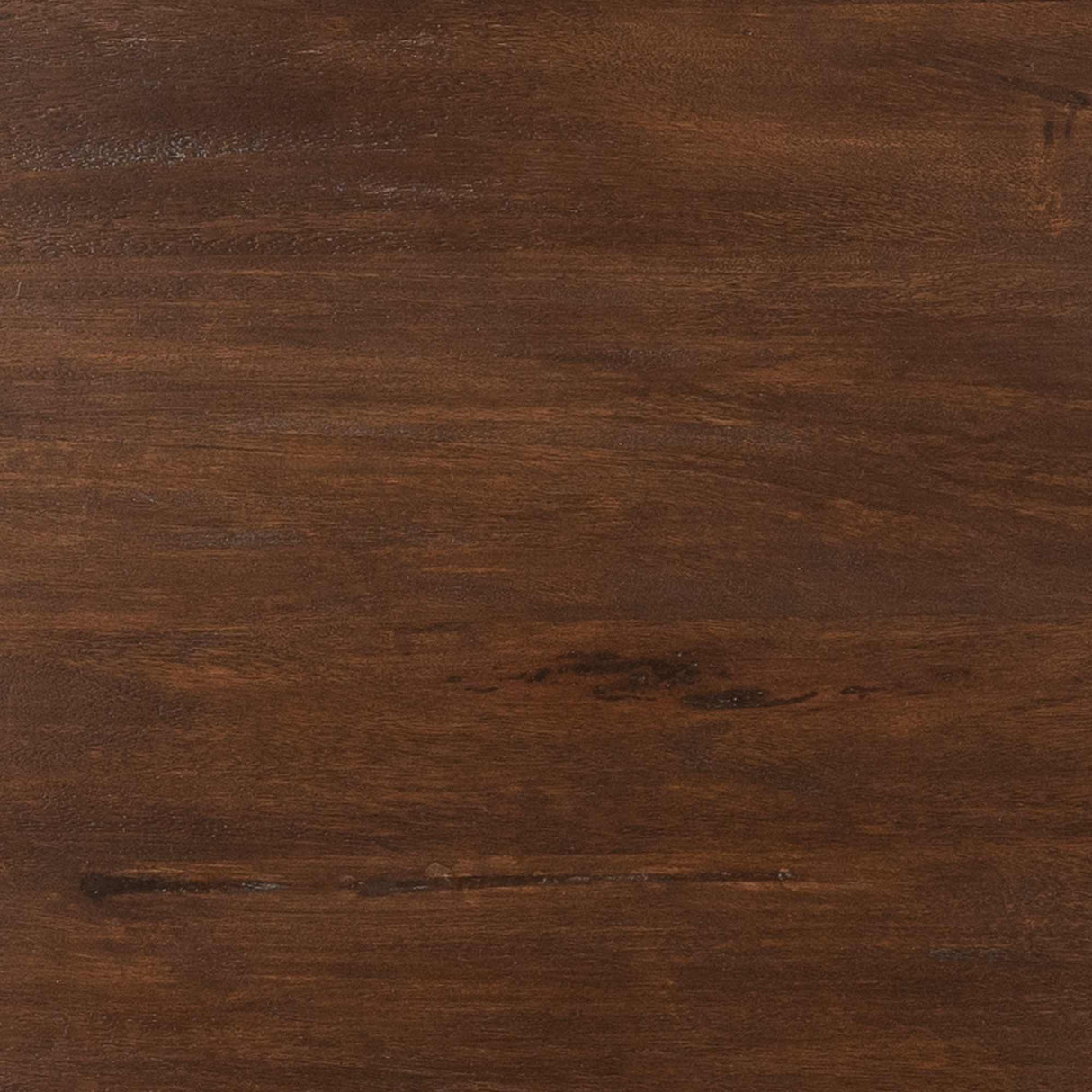Ronde Eettafel - Bruin Mangohout - 110 cm - Zandkleurige Metalen Spiderpoot