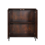Kabinet kast Madison Bruin Mangohout 100 cm