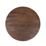 Ronde Eettafel Lima - Bruin Mangohout - 150 cm - Designpoot