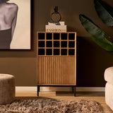 Wijnkast Madison Natural | 55 cm