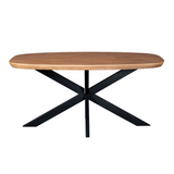 Eettafel Madison Natural | 160 cm | Deens ovaal