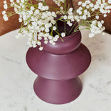 Salontafel-set - Wit - Marmer - 2-delig - 70 cm