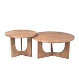 Salontafel Guus Naturel Mangohout 60 cm