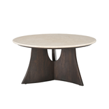 Salontafel Milo Botticino marmer 80 cm