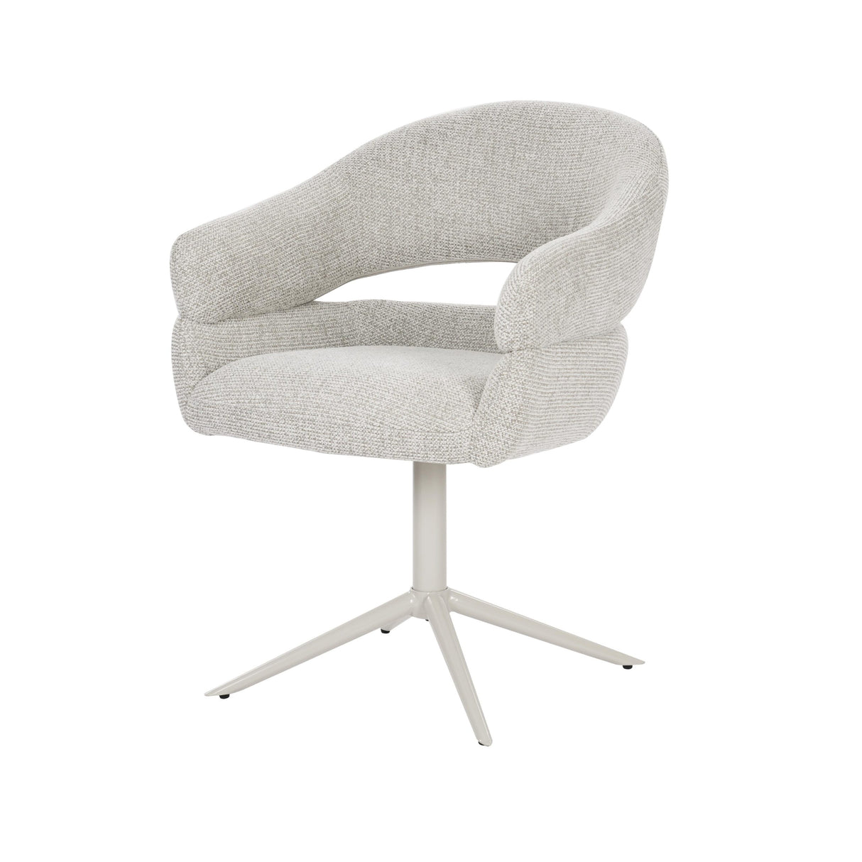 Draaibare eetkamerstoel Lily Beige