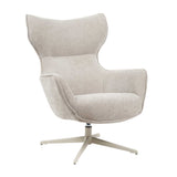 Fauteuil - Draaibaar - Taupe - Stof