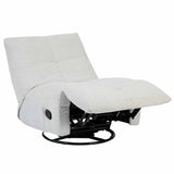 Relaxfauteuil - Lichtgrijs - Verstelbaar - Draaibaar - Modern