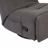 Relaxfauteuil - Antraciet - Verstelbaar - Draaibaar - Modern