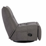 Relaxfauteuil - Antraciet - Verstelbaar - Draaibaar - Modern
