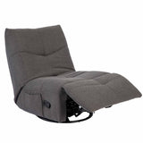 Relaxfauteuil - Antraciet - Verstelbaar - Draaibaar - Modern