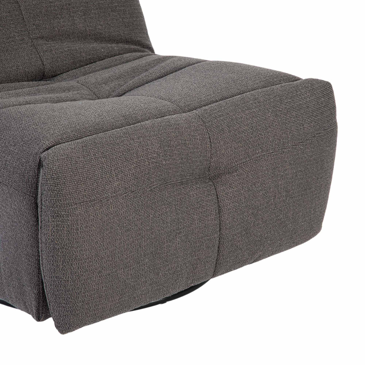 Relaxfauteuil - Antraciet - Verstelbaar - Draaibaar - Modern